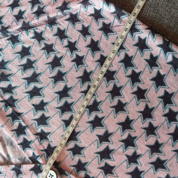 NWOT Zadig & Voltaire Star-print V-neck Cardigan In Pink - Picture 9 of 15